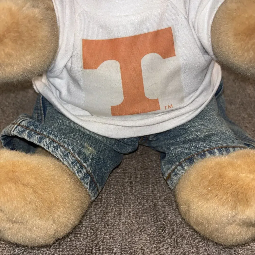 Vintage Build A Bear 15” Plush Dog University Of Tennessee VOLS Alumni